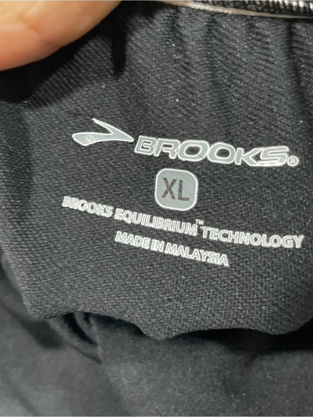 Brooks Black Men's Athletic Jogger Pants